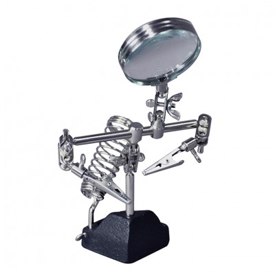 CML Helping Hands w/Magnifier Soldering Iron Rest & 2 Arms